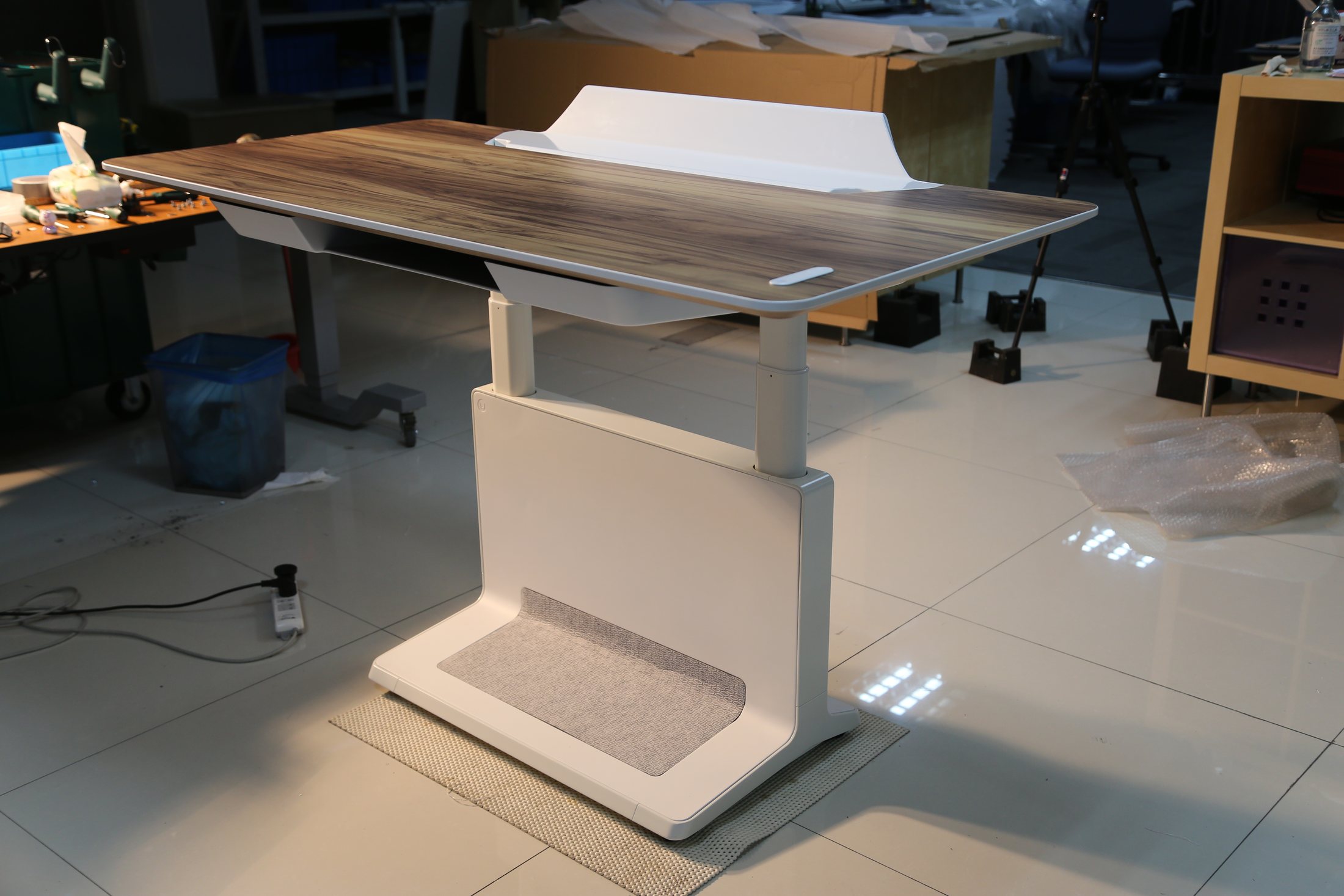 Full Herman Miller T2 engineering prototype in the development workshop