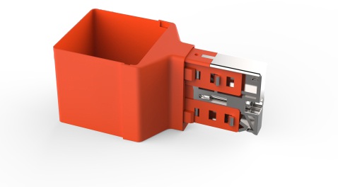 SmartRim mounted to a square column